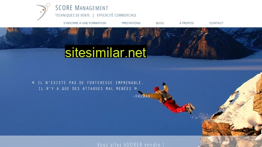 Score-management similar sites