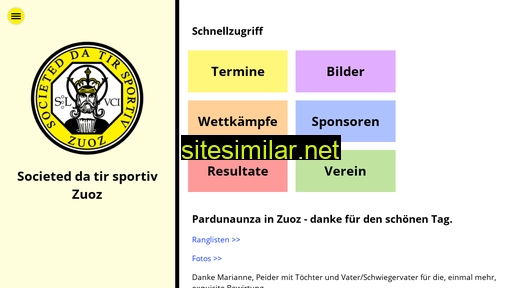 sdts-zuoz.ch alternative sites