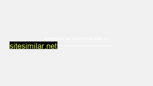 secretariat-smtp.ch alternative sites
