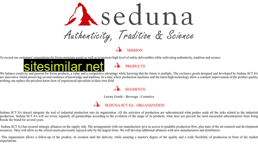 seduna.ch alternative sites