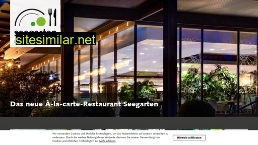 seegarten-restaurant.ch alternative sites