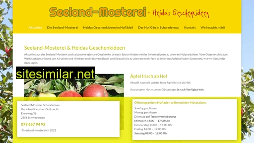 seeland-mosterei.ch alternative sites