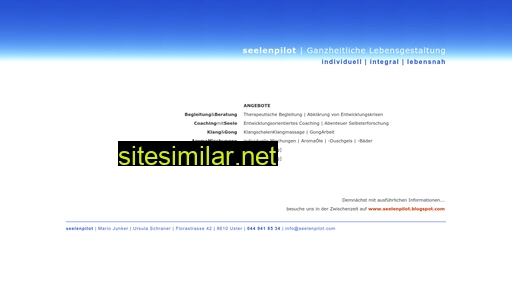 seelenpilot.ch alternative sites
