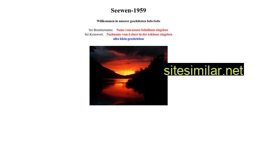seewen-1959.ch alternative sites