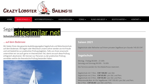 segel-und-motorbootschule.ch alternative sites