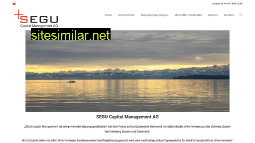 segu-capital.ch alternative sites
