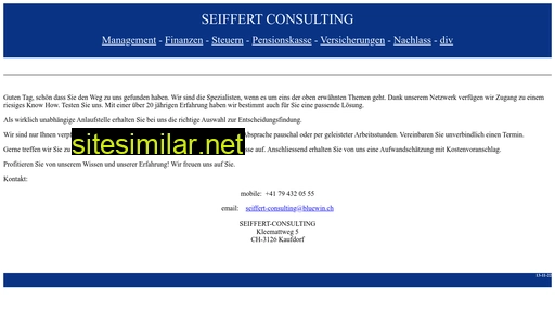 Seiffert-consulting similar sites