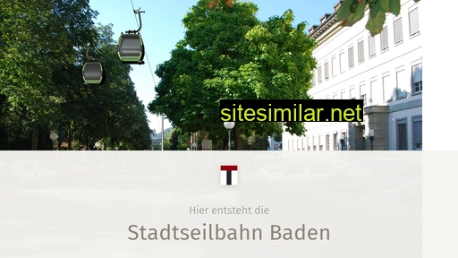 seilbahnbaden.ch alternative sites
