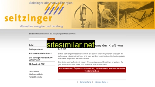 seitzinger-energien.ch alternative sites