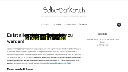selberdenker.ch alternative sites