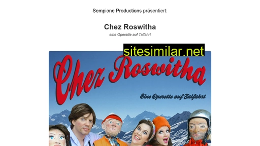 sempione-productions.ch alternative sites