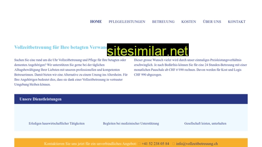 seniorendaheim.ch alternative sites