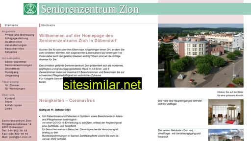seniorenzentrumzion.ch alternative sites