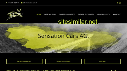 sensation-cars.ch alternative sites