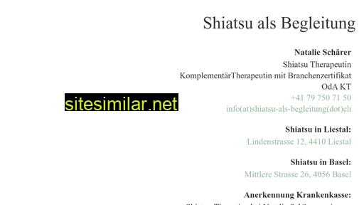 shiatsu-als-begleitung.ch alternative sites