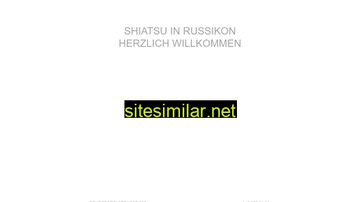 shiatsu-russikon.ch alternative sites