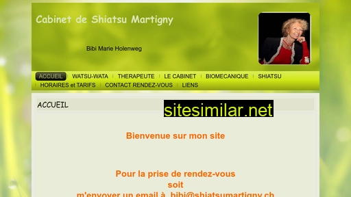 shiatsumartigny.ch alternative sites