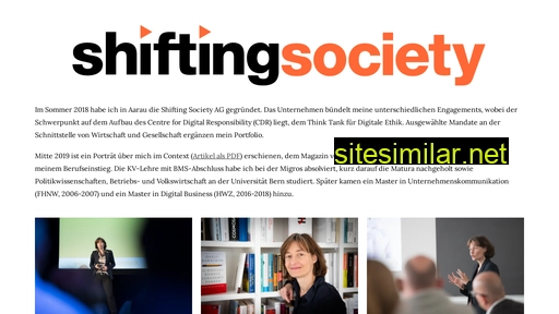 shiftingsociety.ch alternative sites