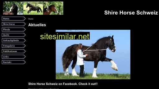 shirehorseschweiz.ch alternative sites