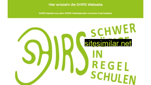 shirs.ch alternative sites