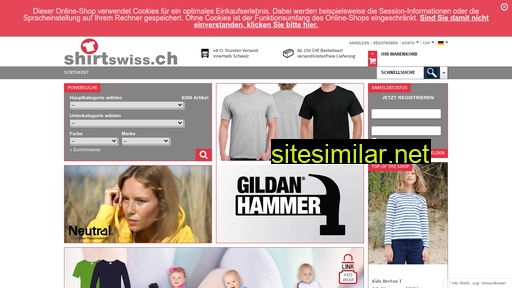 Shirt-swiss similar sites