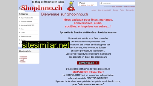 shopinno.ch alternative sites