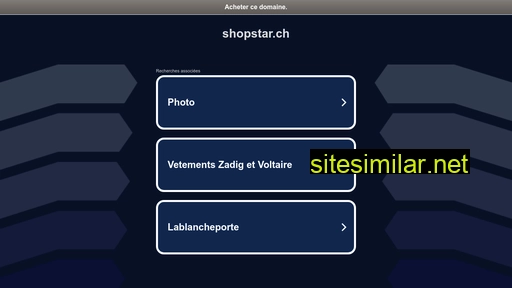 Shopstar similar sites