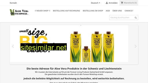shop.forever-aloe-vera.ch alternative sites