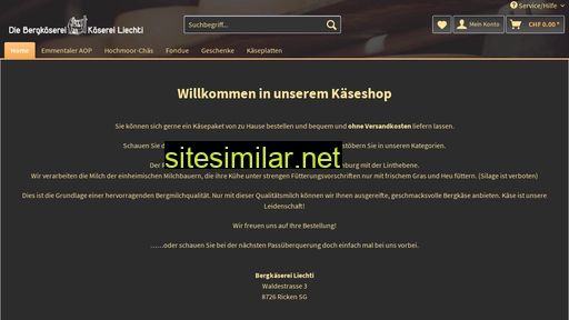 shop.liechti-kaese.ch alternative sites
