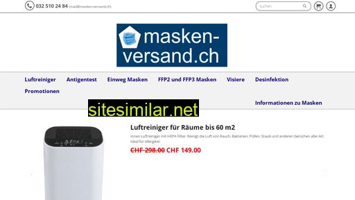 shop.masken-versand.ch alternative sites