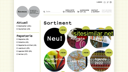shop.noveos.ch alternative sites