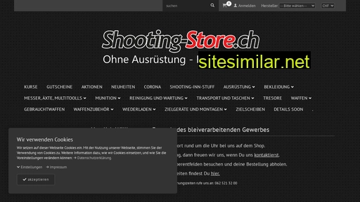 shooting-store.ch alternative sites