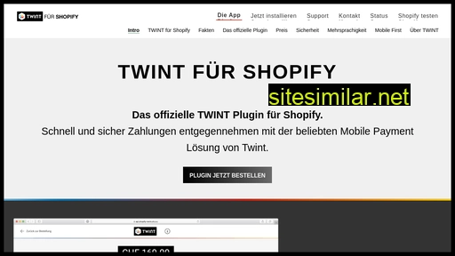 shopify-twint.ch alternative sites