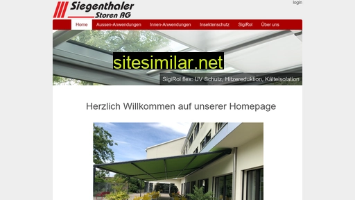 siegenthaler-storen.ch alternative sites