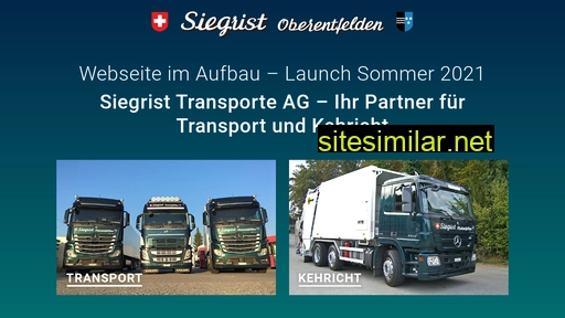 siegrist-transporte.ch alternative sites