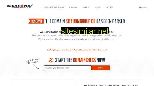siethomgroup.ch alternative sites