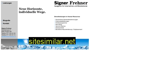 signer-frehner.ch alternative sites