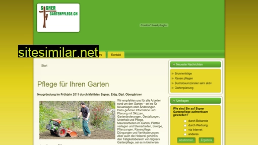 signergartenpflege.ch alternative sites