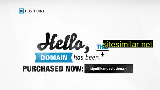 signifikant-solution.ch alternative sites