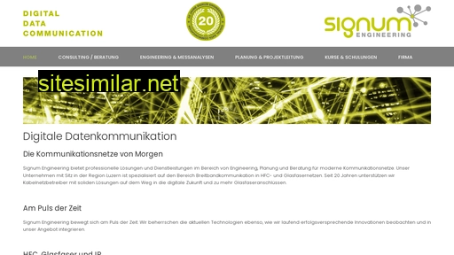 signum-engineering.ch alternative sites