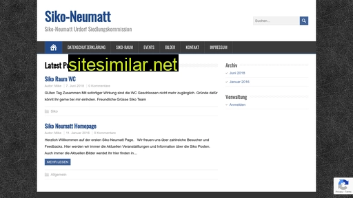 siko-neumatt.ch alternative sites