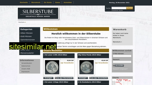 silberstube.ch alternative sites