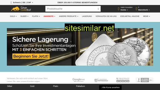 silvergoldbull.ch alternative sites