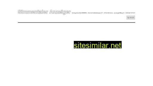 simmentaleranzeiger.ch alternative sites