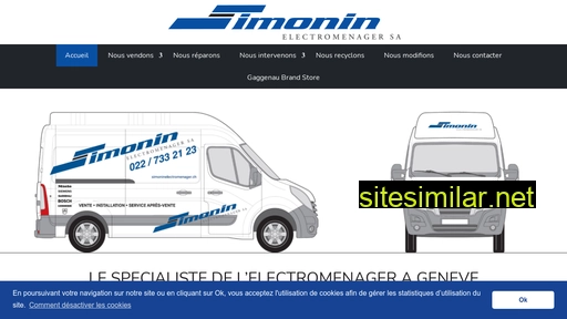 simoninelectromenager.ch alternative sites