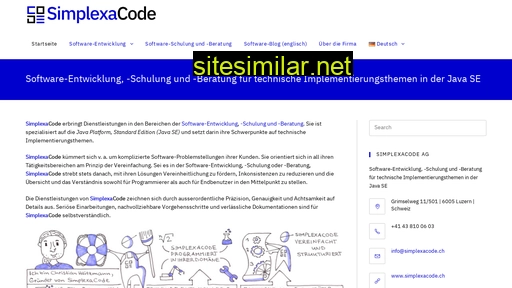 Simplexacode similar sites