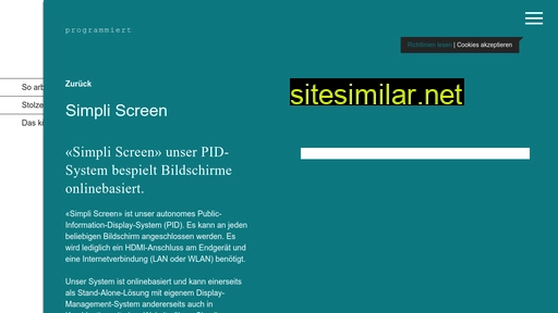 simpliscreen.ch alternative sites
