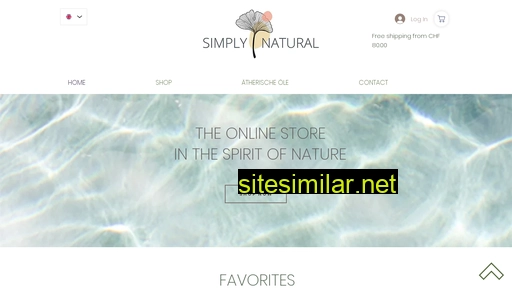 simplynatural.ch alternative sites