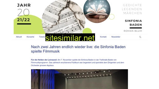 sinfonia-baden.ch alternative sites