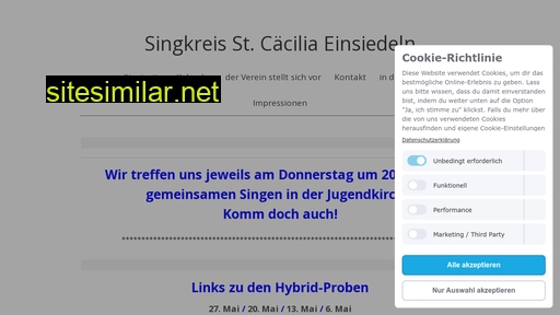 singkreis-caecilia.ch alternative sites